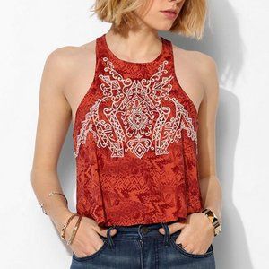 ECOTE NWT Embroidered Crop Tank